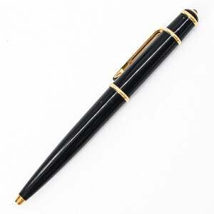Cartier Diabolo Ballpoint Pen, Twist Style, Gold and Black